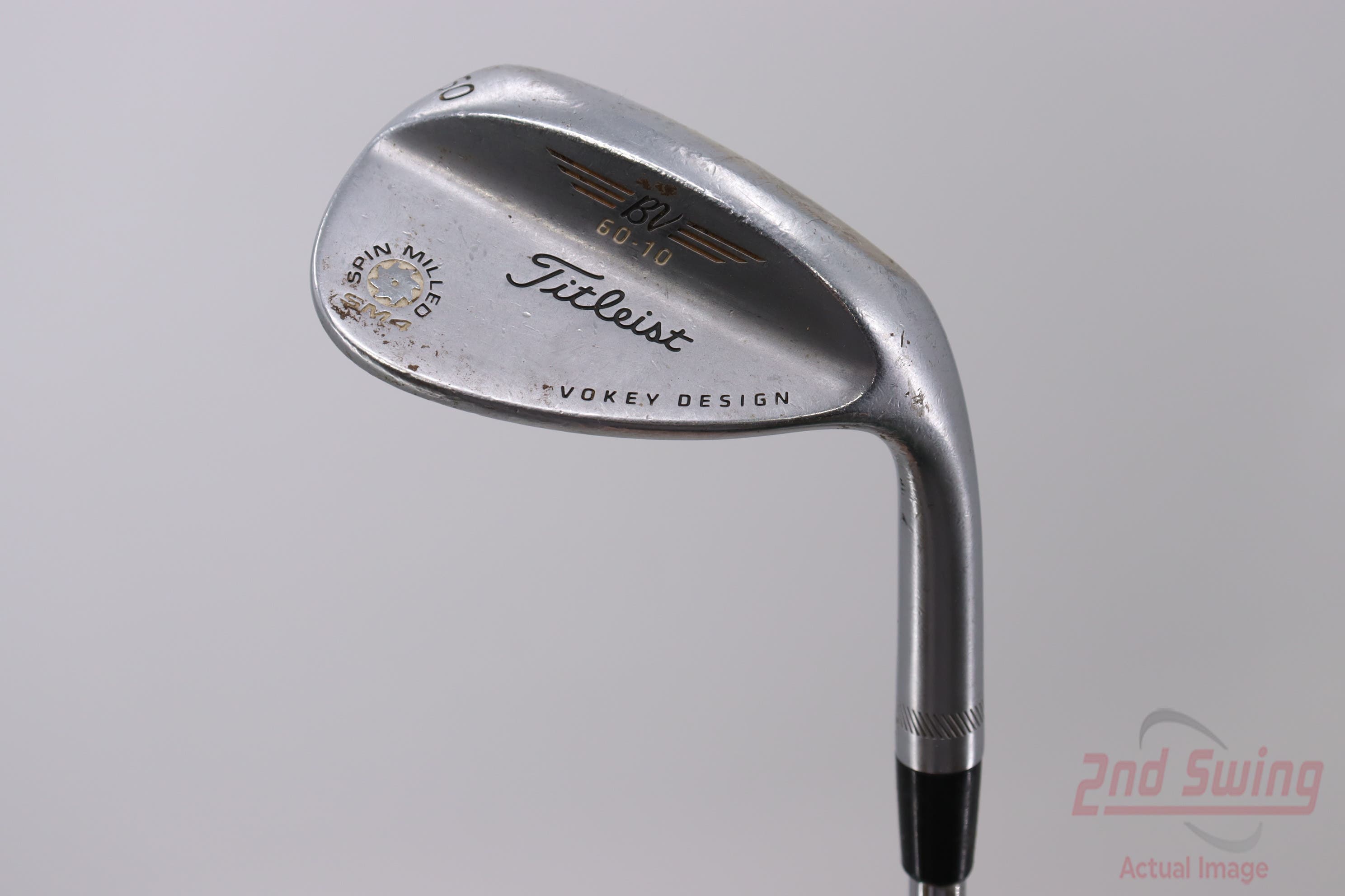 Titleist Vokey Spin Milled SM4 Chrome Wedge (X-32329640790) | 2nd