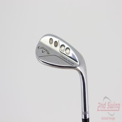 Callaway Jaws Raw Chrome Wedge Lob LW 60° 10 Deg Bounce S Grind Dynamic Gold Spinner TI 115 Steel Wedge Flex Right Handed 35.25in