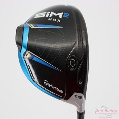 TaylorMade SIM2 MAX Driver 10.5° PX HZRDUS Smoke Black RDX 70 Graphite Stiff Right Handed 45.75in