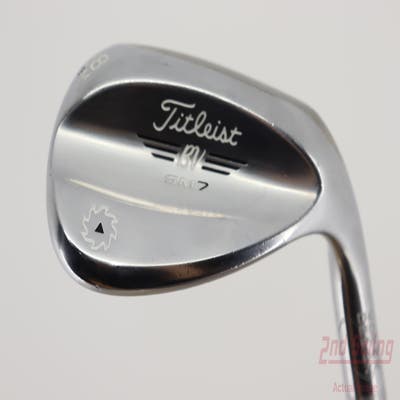 Titleist Vokey SM7 Tour Chrome Wedge Lob LW 58° 8 Deg Bounce M Grind Stock Steel Shaft Steel Wedge Flex Right Handed 35.25in