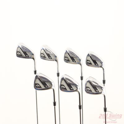 Callaway Mavrik Pro Iron Set 4-PW True Temper Dynamic Gold X100 Steel X-Stiff Right Handed 38.0in