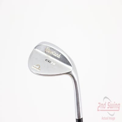 Cleveland CG15 Satin Chrome Wedge Sand SW 54° 14 Deg Bounce Cleveland Traction Wedge Steel Wedge Flex Right Handed 35.5in