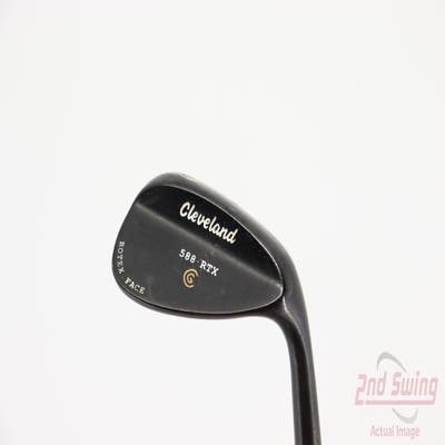 Cleveland 588 RTX 2.0 Black Satin Wedge Sand SW 56° 14 Deg Bounce True Temper Dynamic Gold Steel Wedge Flex Right Handed 35.75in