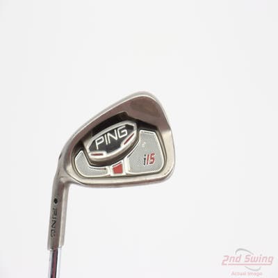 Ping i15 Single Iron 5 Iron Ping AWT Steel Regular Left Handed Black Dot 37.75in