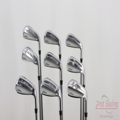 Titleist 2021 T100S Iron Set 3-PW AW Mitsubishi Kuro Kage Silver 80 Graphite Stiff Right Handed 38.25in