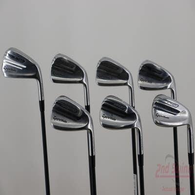 TaylorMade 2019 P790 Iron Set 5-PW AW Stock Graphite Shaft Graphite Stiff Right Handed 38.25in