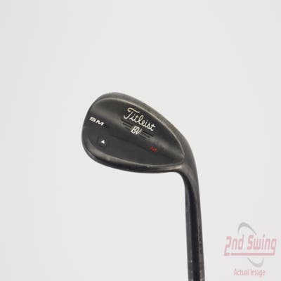 Titleist Vokey SM6 Jet Black Wedge Lob LW 58° 8 Deg Bounce M Grind SM6 BV Steel Wedge Flex Right Handed 35.0in