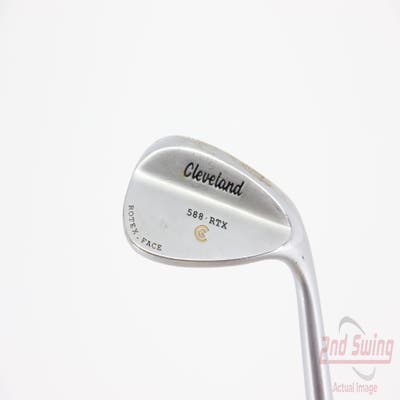 Cleveland 588 RTX Satin Chrome Wedge Lob LW 58° 12 Deg Bounce Cleveland ROTEX Wedge Steel Wedge Flex Right Handed 35.25in
