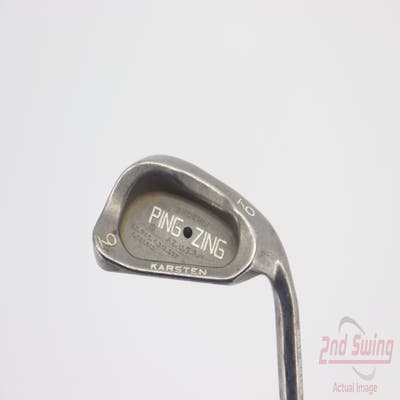 Ping Zing Single Iron 9 Iron Ping KT-M Steel Stiff Right Handed Black Dot 35.5in