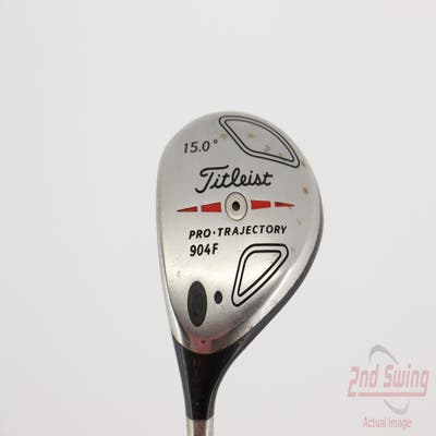 Titleist 904 F Fairway Wood 3 Wood 3W 15° Titleist Fujikura Speeder Graphite Stiff Left Handed 43.75in