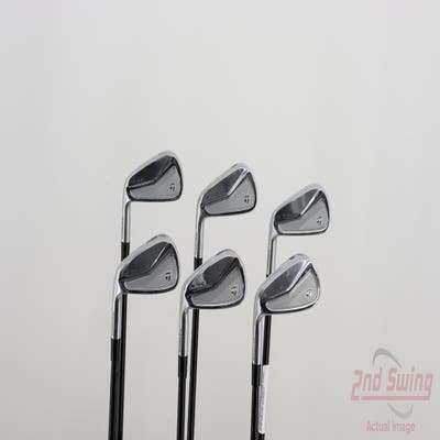 TaylorMade P7MC Iron Set 5-PW Mitsubishi MMT 105 Graphite Stiff Left Handed 37.25in