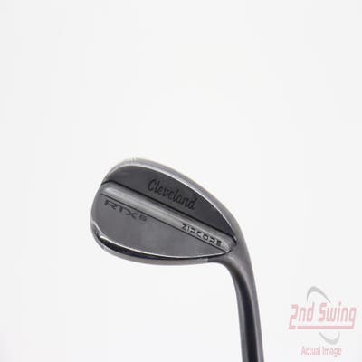 Cleveland RTX 6 ZipCore Black Satin Wedge Lob LW 58° 10 Deg Bounce Mid Dynamic Gold Spinner TI Steel Wedge Flex Right Handed 35.0in
