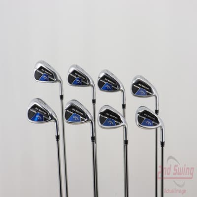 Callaway Big Bertha B21 Iron Set 6-PW AW SW LW Callaway RCH 65i Graphite Regular Right Handed 37.5in