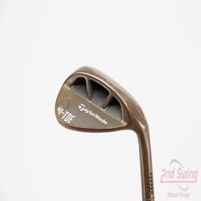 TaylorMade HI-TOE RAW Big Foot Wedge Lob LW 58° 10 Deg Bounce Stock Steel Shaft Steel Wedge Flex Right Handed 35.0in