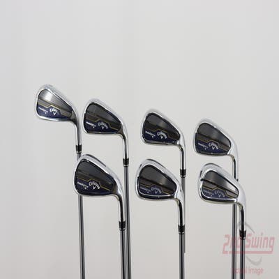 Mint Callaway Paradym X Iron Set 5-PW AW PX HZRDUS Silver Gen4 65 Graphite Regular Right Handed 38.0in