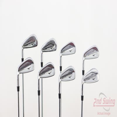 Mizuno JPX 921 SEL Iron Set 4-PW GW FST KBS $-Taper Black PVD Steel Stiff Left Handed 38.25in