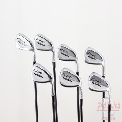 Cobra 2020 KING Forged Tec Iron Set 4-PW Project X Catalyst 60 Graphite Regular Right Handed 37.25in