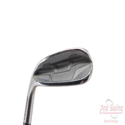 Cleveland Smart Sole 4 C Black Satin Wedge Pitching Wedge PW Stock Steel Shaft Steel Wedge Flex Left Handed 34.5in