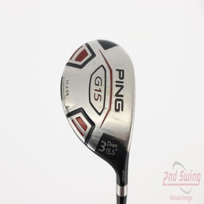 Ping G15 Fairway Wood 3 Wood 3W 15° Aldila Serrano 75 Fairway Graphite Stiff Right Handed 42.75in