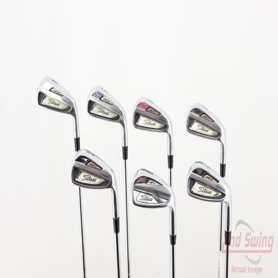 Titleist 714 AP2 Iron Set 4-PW True Temper Dynamic Gold S300 Steel Stiff Right Handed 38.5in