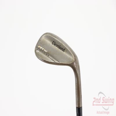 Cleveland RTX ZipCore Raw Wedge Lob LW 60° 12 Deg Bounce Full Dynamic Gold Spinner TI Steel Wedge Flex Right Handed 35.25in