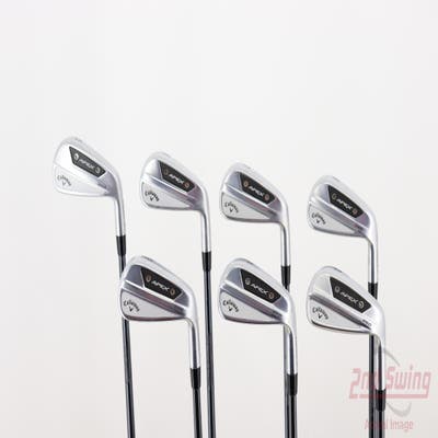 Callaway Apex Pro 24 Iron Set 5-PW AW UST Mamiya Recoil 90 Dart Graphite Regular Right Handed 37.75in