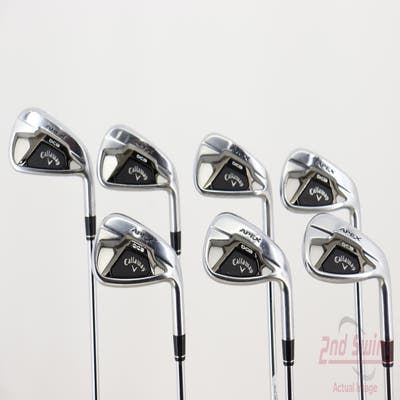 Callaway Apex DCB 21 Iron Set 5-PW AW True Temper Elevate ETS 85 Steel Regular Right Handed 38.25in