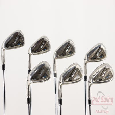 TaylorMade SIM2 MAX Iron Set 5-PW AW FST KBS MAX 85 MT Steel Regular Left Handed 38.5in
