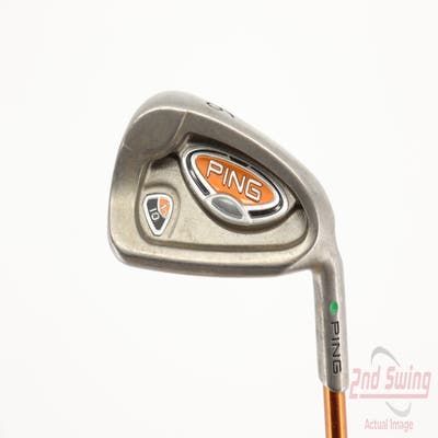 Ping i10 Single Iron 6 Iron Ping TFC 129I Graphite Regular Right Handed Green Dot 37.5in