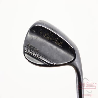 Cleveland RTX ZipCore Black Satin Wedge Lob LW 58° 12 Deg Bounce Full Dynamic Gold Spinner TI Steel Wedge Flex Right Handed 35.0in