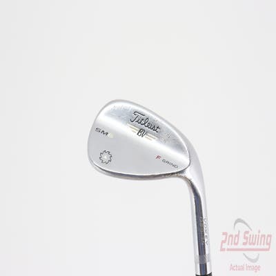 Titleist Vokey SM6 Tour Chrome Wedge Sand SW 56° 14 Deg Bounce F Grind SM6 BV Steel Wedge Flex Right Handed 35.0in