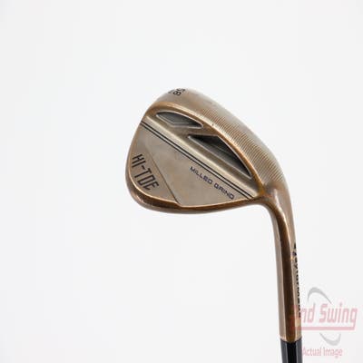 TaylorMade Milled Grind HI-TOE 3 Copper Wedge Lob LW 58° 7 Deg Bounce FST KBS Hi-Rev 2.0 115 Steel Wedge Flex Right Handed 34.5in