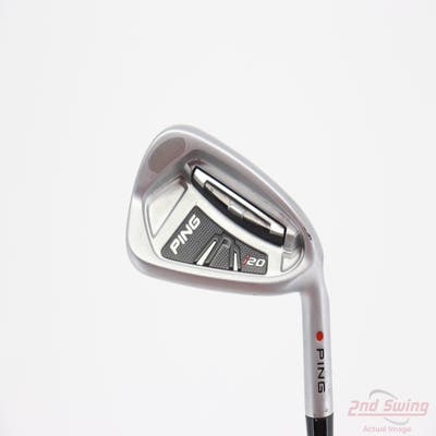 Ping I20 Single Iron 7 Iron True Temper Dynamic Gold Steel Stiff Right Handed Red dot 37.25in