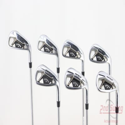 Callaway Apex 21 Iron Set 5-PW AW FST KBS Tour C-Taper 110 Steel Stiff Right Handed 38.0in
