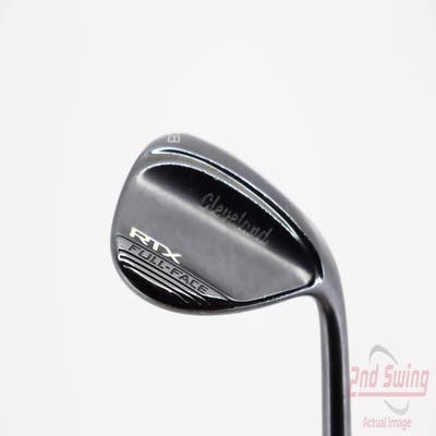 Cleveland RTX ZipCore Black Satin Wedge Lob LW 58° 9 Deg Bounce Dynamic Gold Spinner TI Steel Wedge Flex Right Handed 35.0in