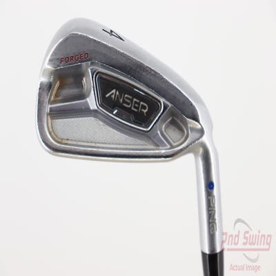 Ping Anser Forged 2013 Single Iron 4 Iron Ping TFC 80i Steel Regular Right Handed Blue Dot 38.0in