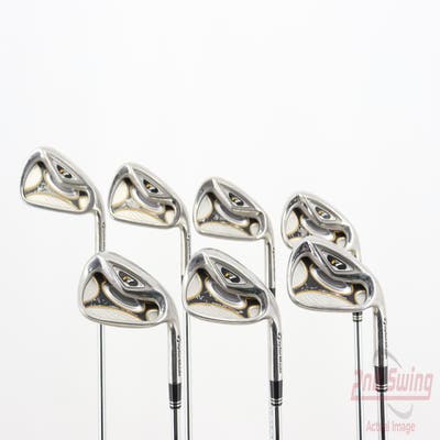 TaylorMade R7 Iron Set 5-GW TM T-Step 90 Steel Stiff Right Handed 37.25in