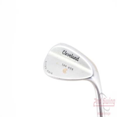 Cleveland 588 RTX Satin Chrome Wedge Lob LW 58° 12 Deg Bounce True Temper Dynamic Gold Steel Wedge Flex Right Handed 36.0in