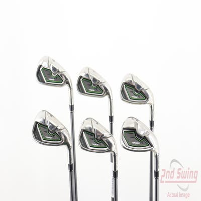 TaylorMade RocketBallz Iron Set 6-PW AW TM RBZ Graphite 65 Graphite Regular Right Handed 38.25in