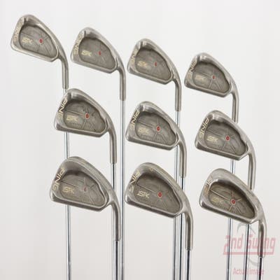 Ping ISI K Iron Set 3-PW SW LW Ping DGS Steel Stiff Right Handed Red dot 38.0in