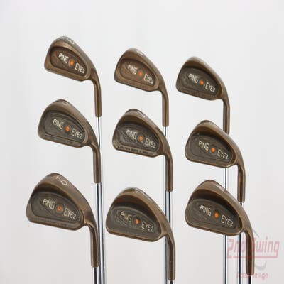 Ping Eye 2 Beryllium Copper Iron Set 3-PW SW Ping ZZ Lite Steel Stiff Right Handed Orange Dot 38.0in