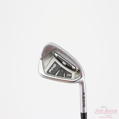 Ping I20 Single Iron 6 Iron FST KBS Tour Steel Stiff Right Handed Blue Dot 37.5in