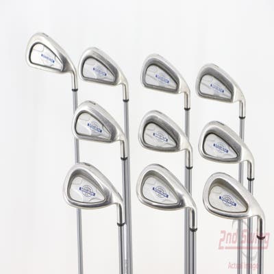 Callaway X-14 Iron Set 3-PW AW SW Stock Graphite Shaft Graphite Stiff Right Handed 38.25in