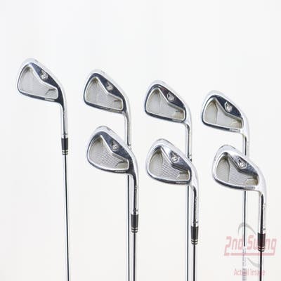 TaylorMade Rac TP 2005 Iron Set 4-PW Stock Steel Shaft Steel Stiff Right Handed 38.75in