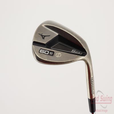 Mizuno S23 Copper Cobalt Wedge Lob LW 60° 10 Deg Bounce C Grind FST KBS Hi-Rev 2.0 Steel Wedge Flex Right Handed 34.25in