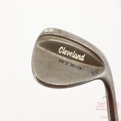 Cleveland RTX-3 Tour Satin Wedge Lob LW 58° 9 Deg Bounce Dynamic Gold Tour Issue S400 Steel Stiff Right Handed 35.5in