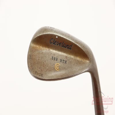 Cleveland 588 RTX Satin Chrome Wedge Lob LW 58° 12 Deg Bounce Dynamic Gold Tour Issue S400 Steel Stiff Right Handed 35.0in