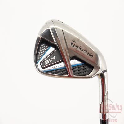 TaylorMade SIM MAX Single Iron 6 Iron Fujikura Ventus Blue 6 Graphite Regular Right Handed 38.25in