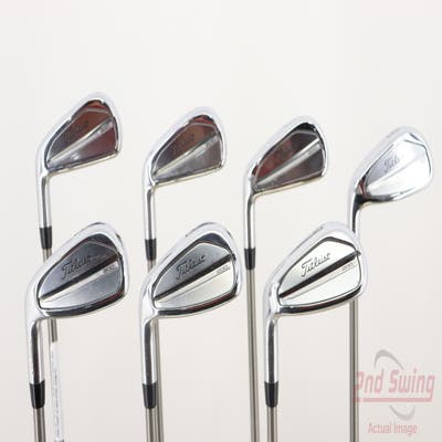 Titleist 2023 T200 Iron Set 5-PW AW Aerotech SteelFiber i95cw Graphite Regular Left Handed 38.25in