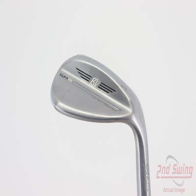 Titleist Vokey SM9 Tour Chrome Wedge Lob LW 60° 12 Deg Bounce D Grind Titleist Vokey BV Steel Wedge Flex Right Handed 35.0in